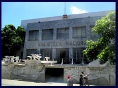 Plaza Mayor de la Constitución - Biblioteca Nacional, National Library